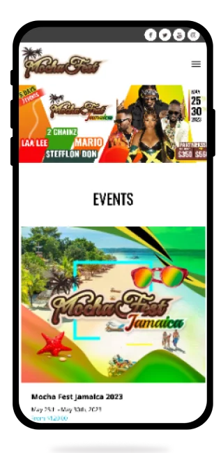 Mocha Fest portfolio project