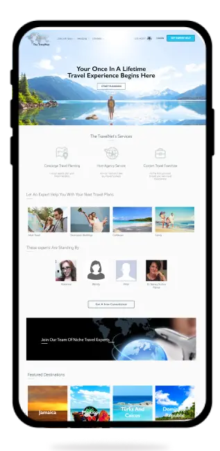 The TravelNet portfolio project